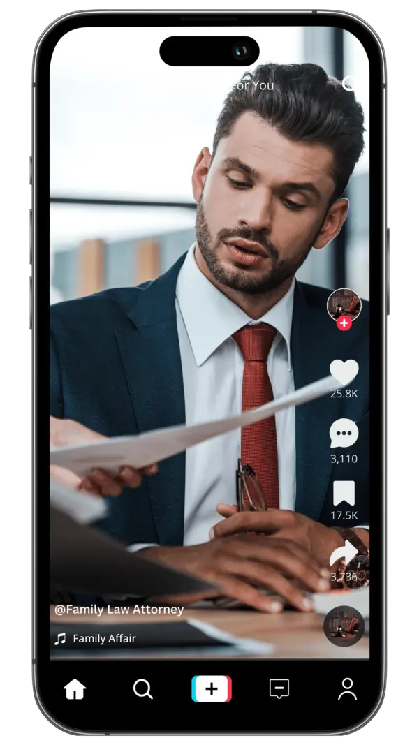 Family Law Attorney - Tiktok Mockup