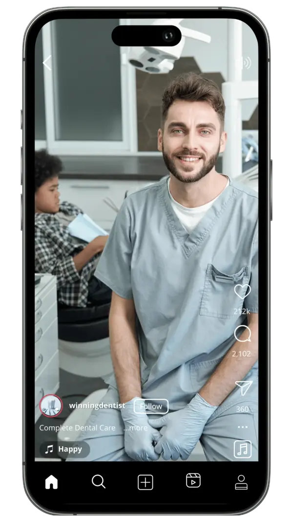 General Dentistry 2 - Instagram Reel Mockup