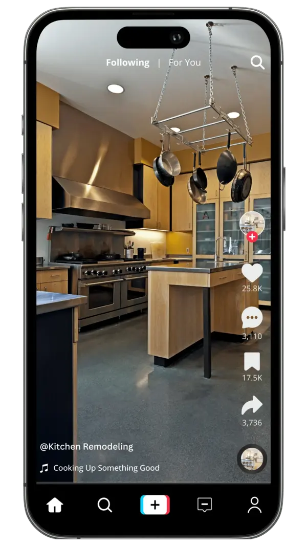 Kitchen Remodeler 2 - Tiktok Mockup